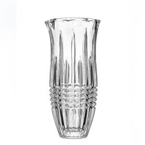 New In Box Biltmore Tall Crystal Vase 5.71" W X 11.81" H